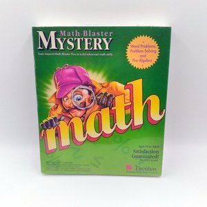 Math Blaster Mystery by Davidson & Associates (1991 MS-DOS)